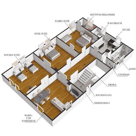 Neu! Einzigartige Stadtvilla, Super Lage, Parkplatz Coburgo Exterior foto