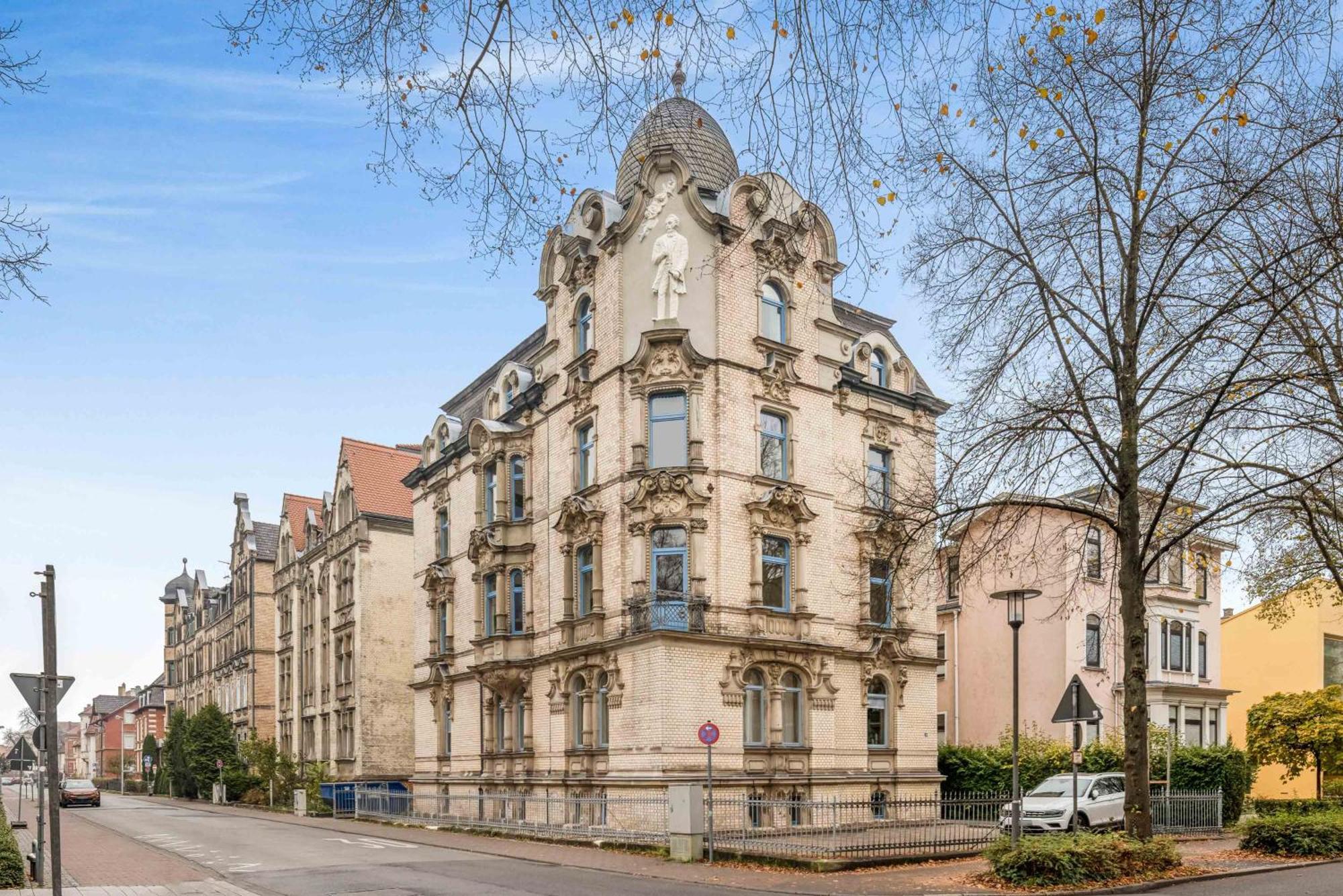 Neu! Einzigartige Stadtvilla, Super Lage, Parkplatz Coburgo Exterior foto